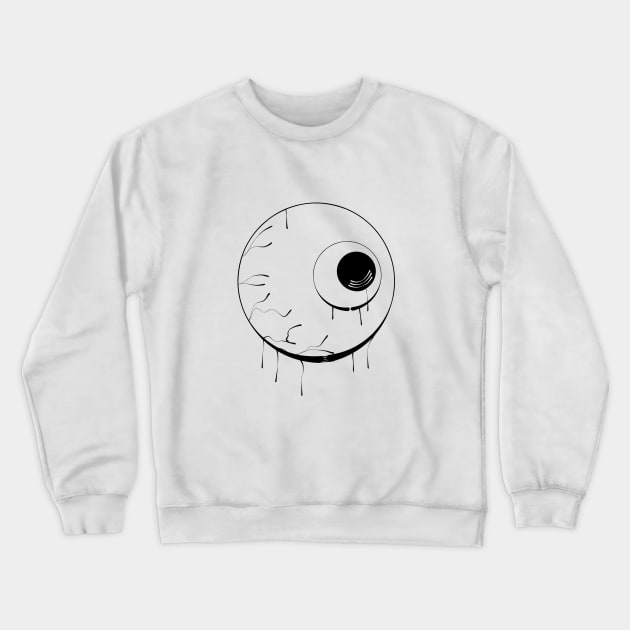 eyeball Crewneck Sweatshirt by Jrengart